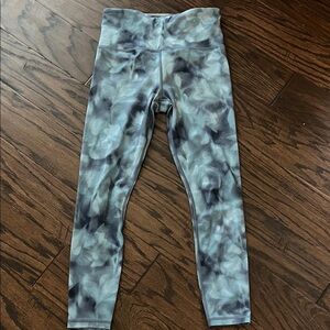 Athleta womens Blue Elation Floral Leggings